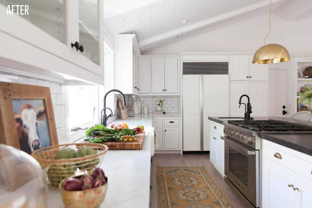 Napa Farmhouse Kitchen Remodel After Image