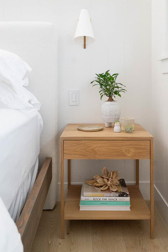 Side Table In Bedroom