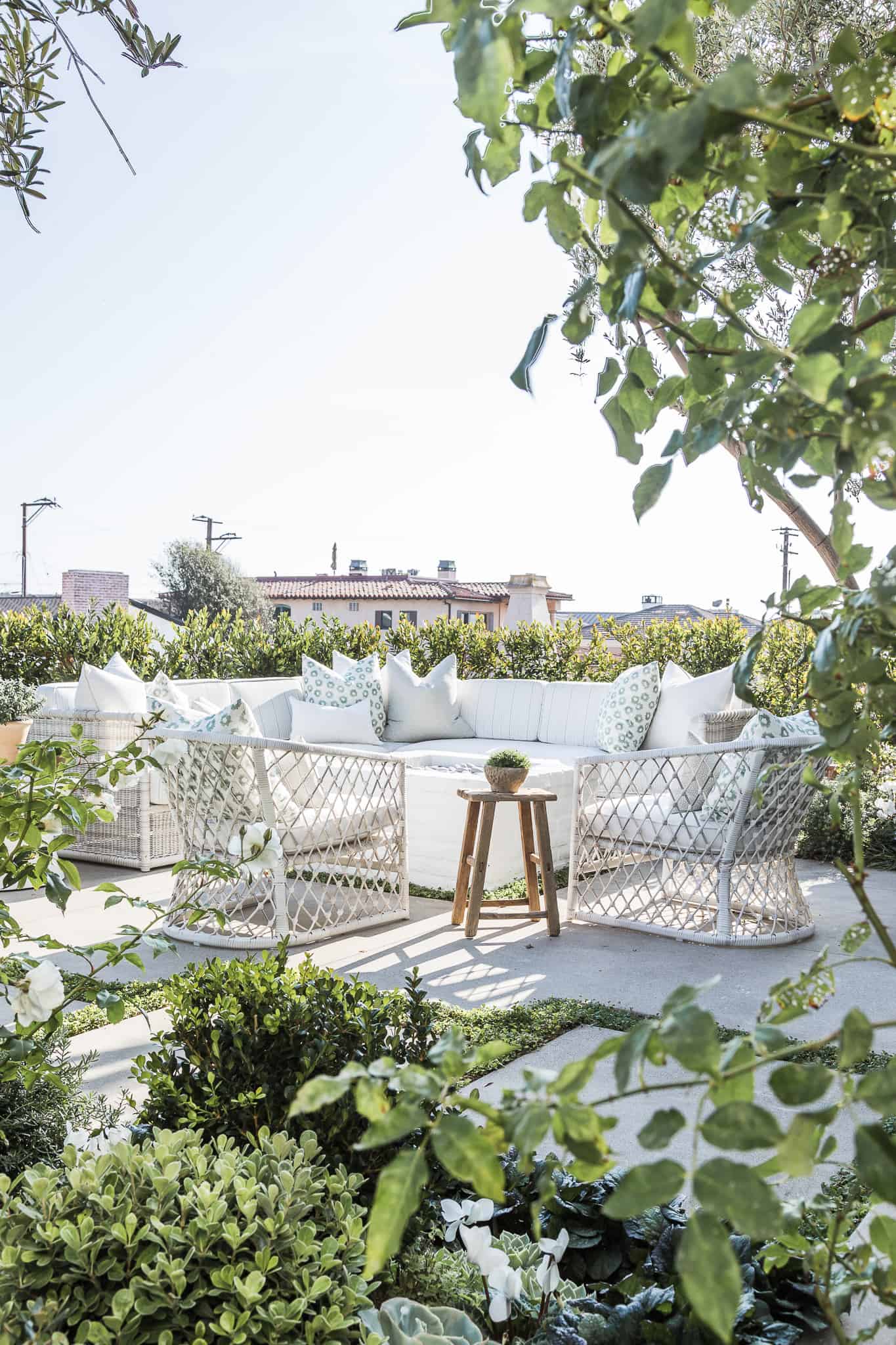 Serena & Lily Outdoor Sectional & Chairs - Marigold Project Image