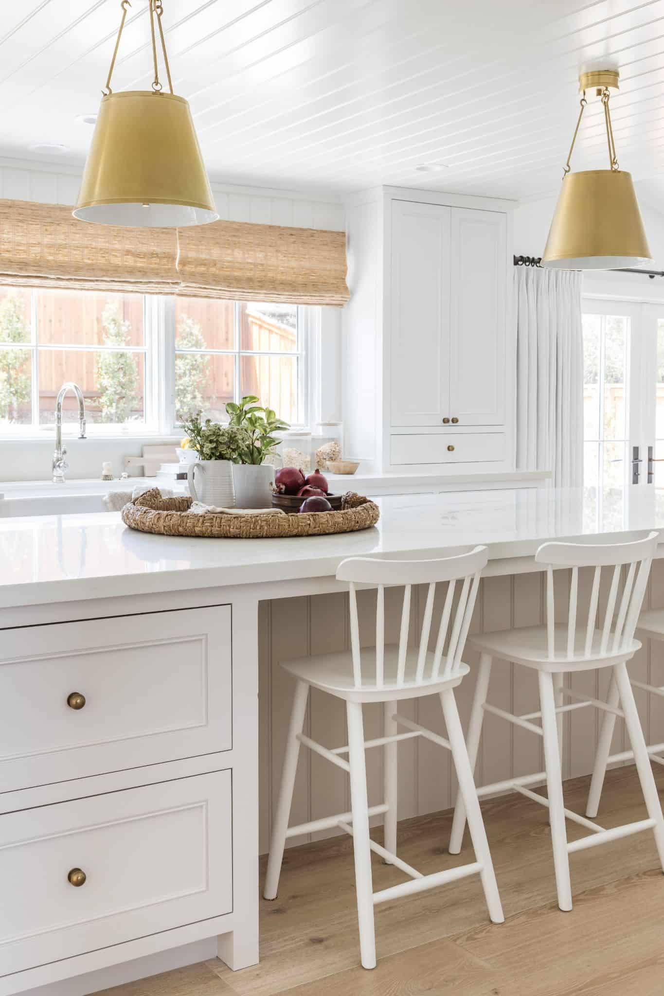 Kitchen island stools online white