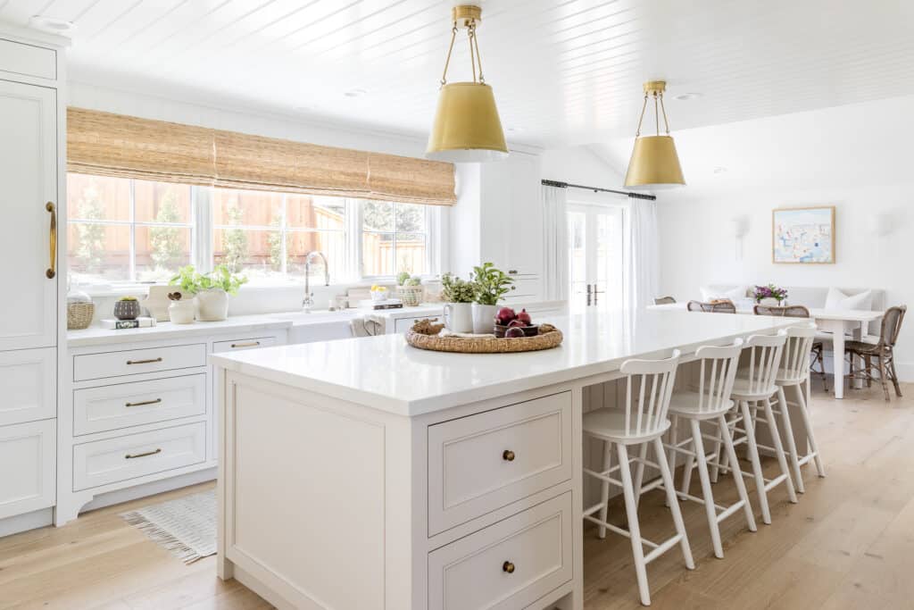 Coastal Home Design - Kitchen Island - Mindy Gayer Design Co.