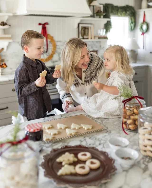 It’s officially the most wonderful time of the year, and we’re soaking up every second with our little fam. ❤️ With help from @sunday__gathering, we styled #mgdxthecottage to the nines in holiday cheer: twinkling lights, fresh greenery, and all the little touches that make this season feel extra magical.⁠
⁠
We’re sharing a sneak peek inside our festive home on Substack, complete with a few of my favorite pieces that help bring the whole look together. Head to the link in our bio to see a few festive pictures, our holiday playlist, Evan’s favorite sugar cookie recipe for the season, and more! 🎄✨️ { Photos by: @vlentine }